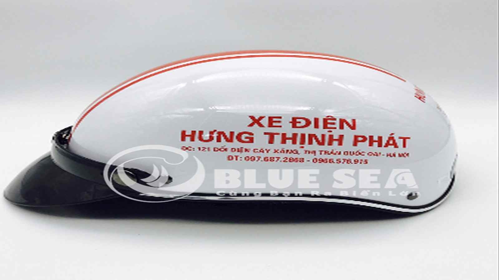 In Logo Trên Mũ Bảo Hiểm