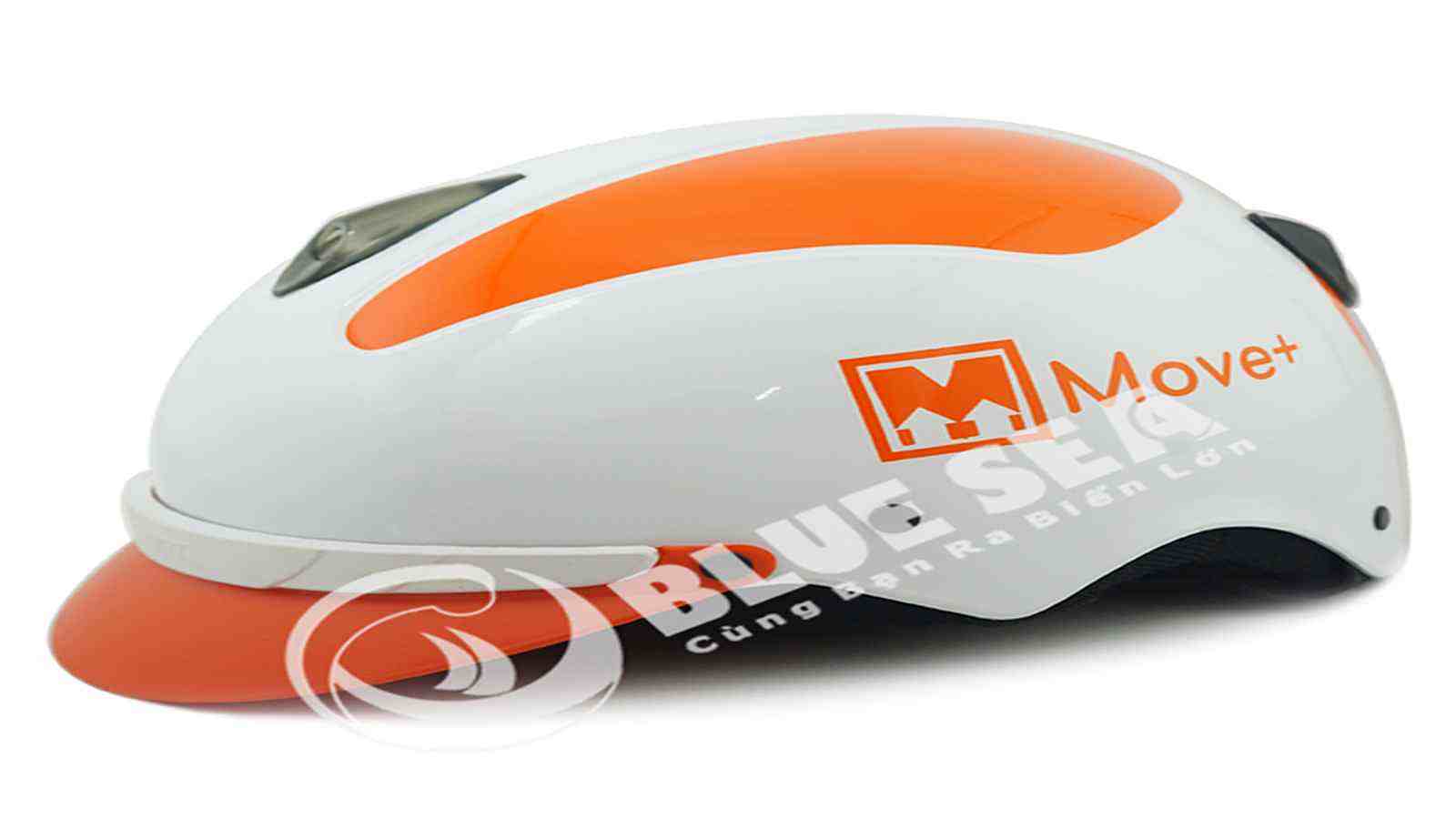 Mũ bảo hiểm in logo công ty
