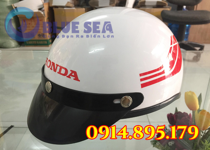Nhận In Logo Trên Mũ Bảo Hiểm Giá Rẻ Theo Yêu Cầu