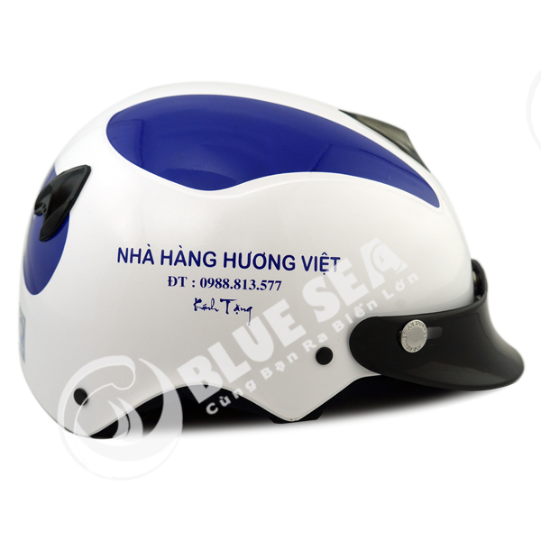 xưởng in nón bảo hiểm quà tặng
