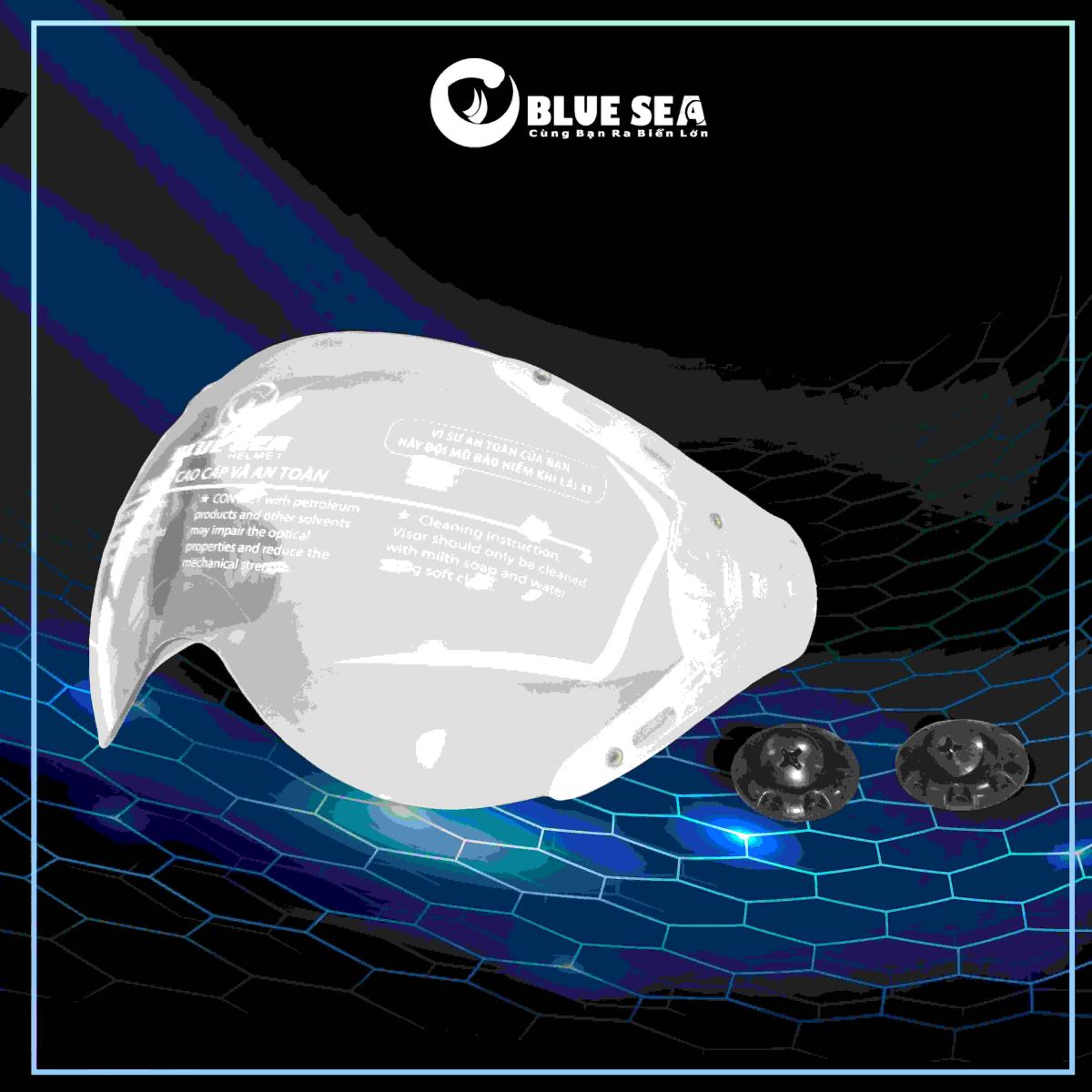 Chất Liệu và Tác Dụng của Kính Mũ Bảo Hiểm Blue Sea – Sự Khác Biệt Đến Từ Chất Lượng